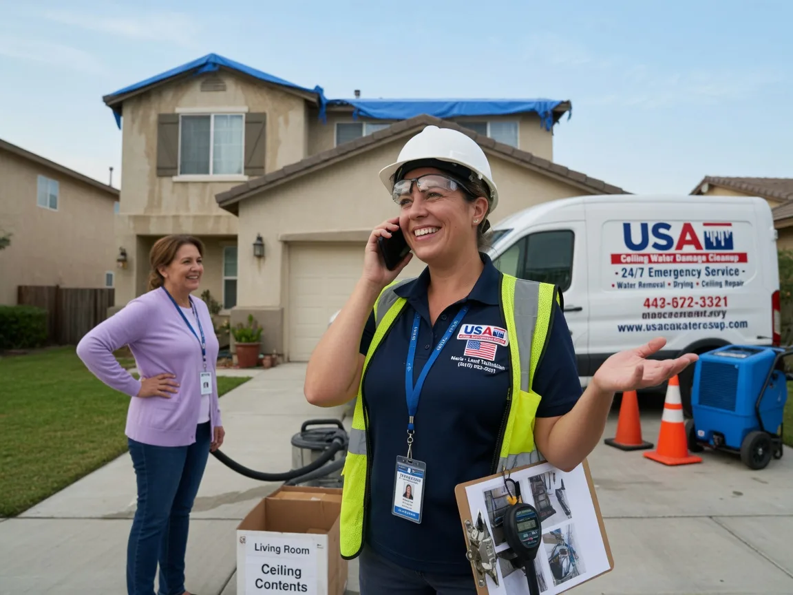 Ceiling Water Damage Restoration Mount Perry, OH FAQs